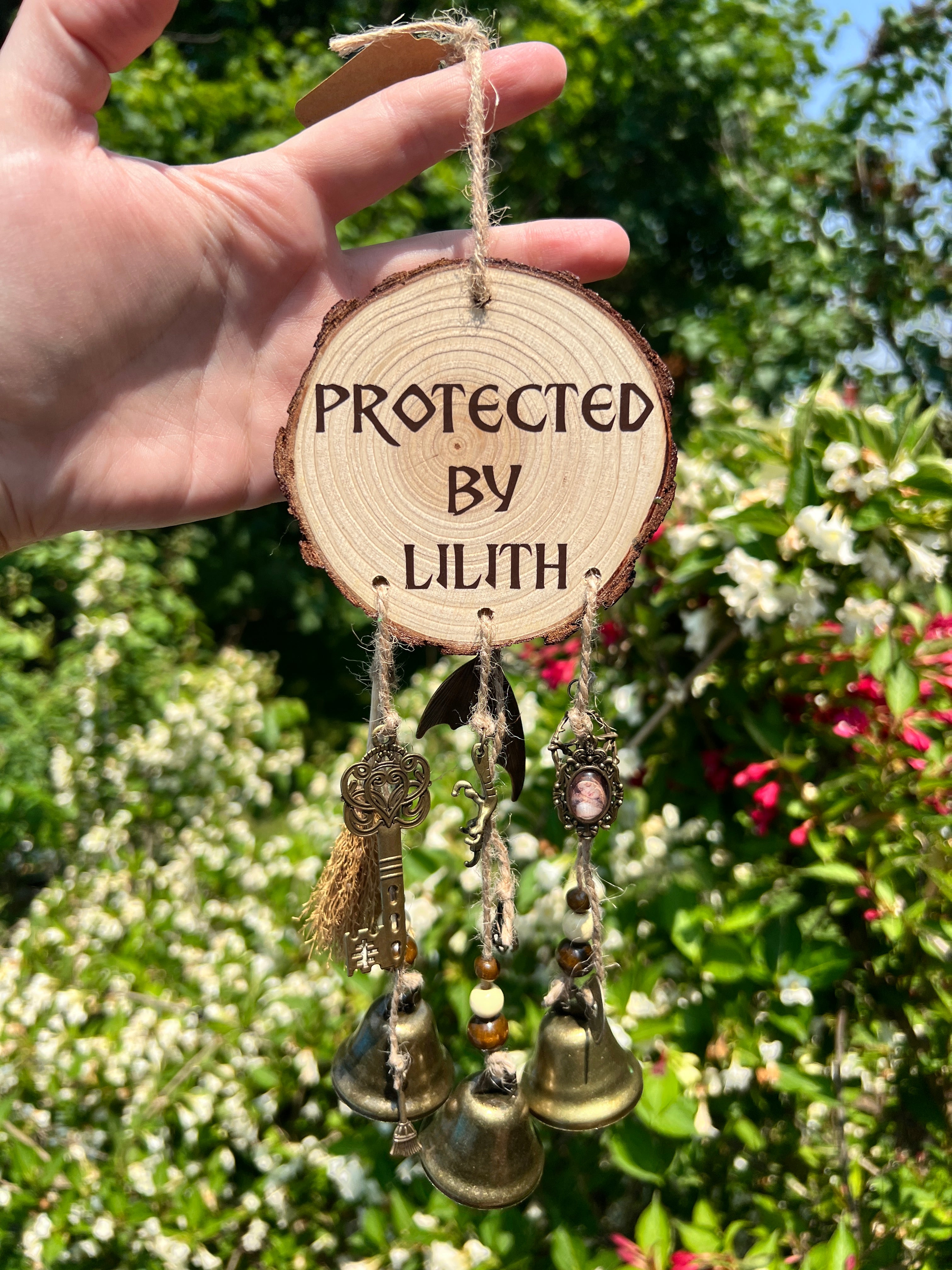 Handmade Witches Bells- Protected by Lilith