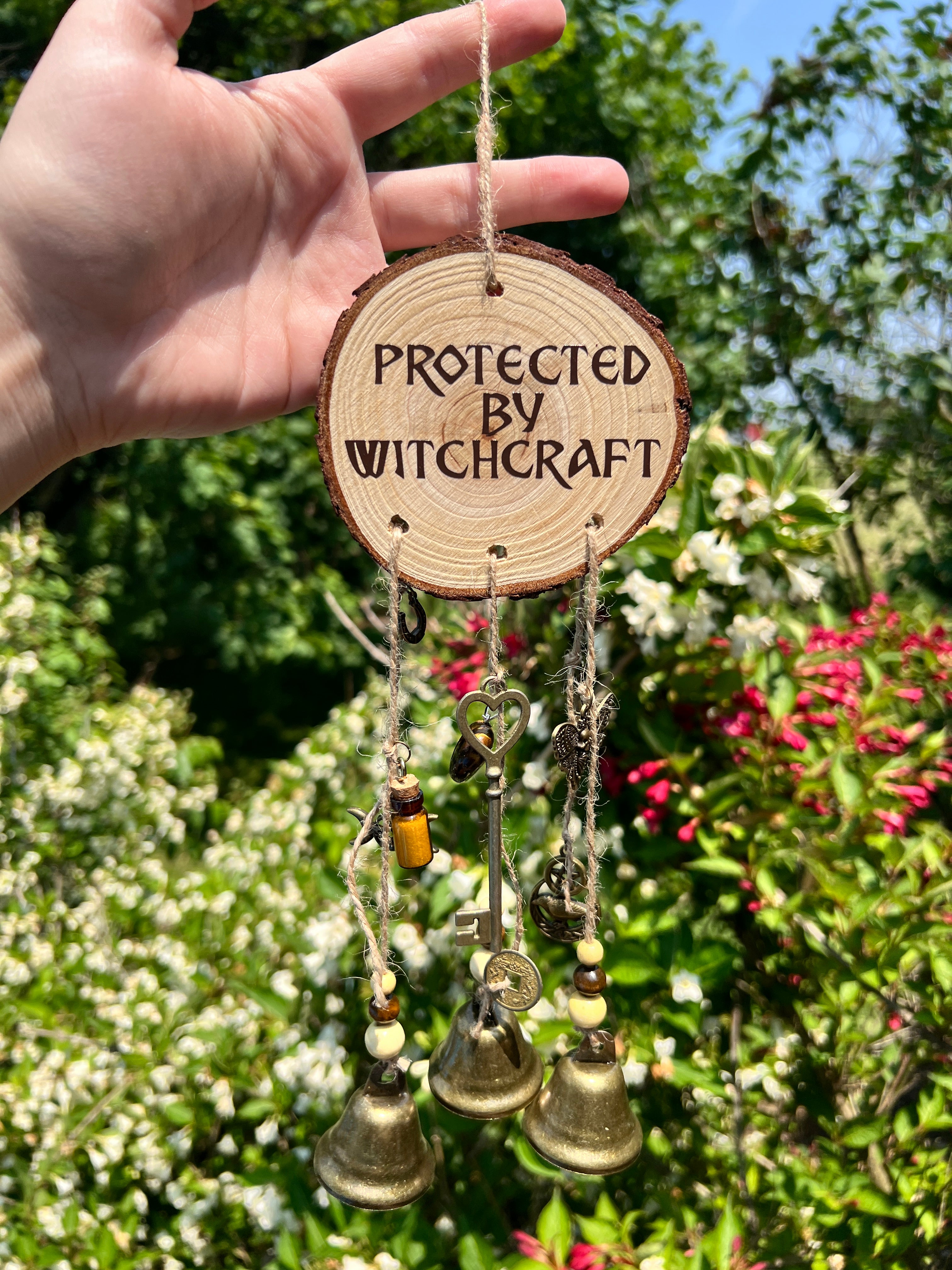Handmade Witches Bells- Protected by Witchcraft