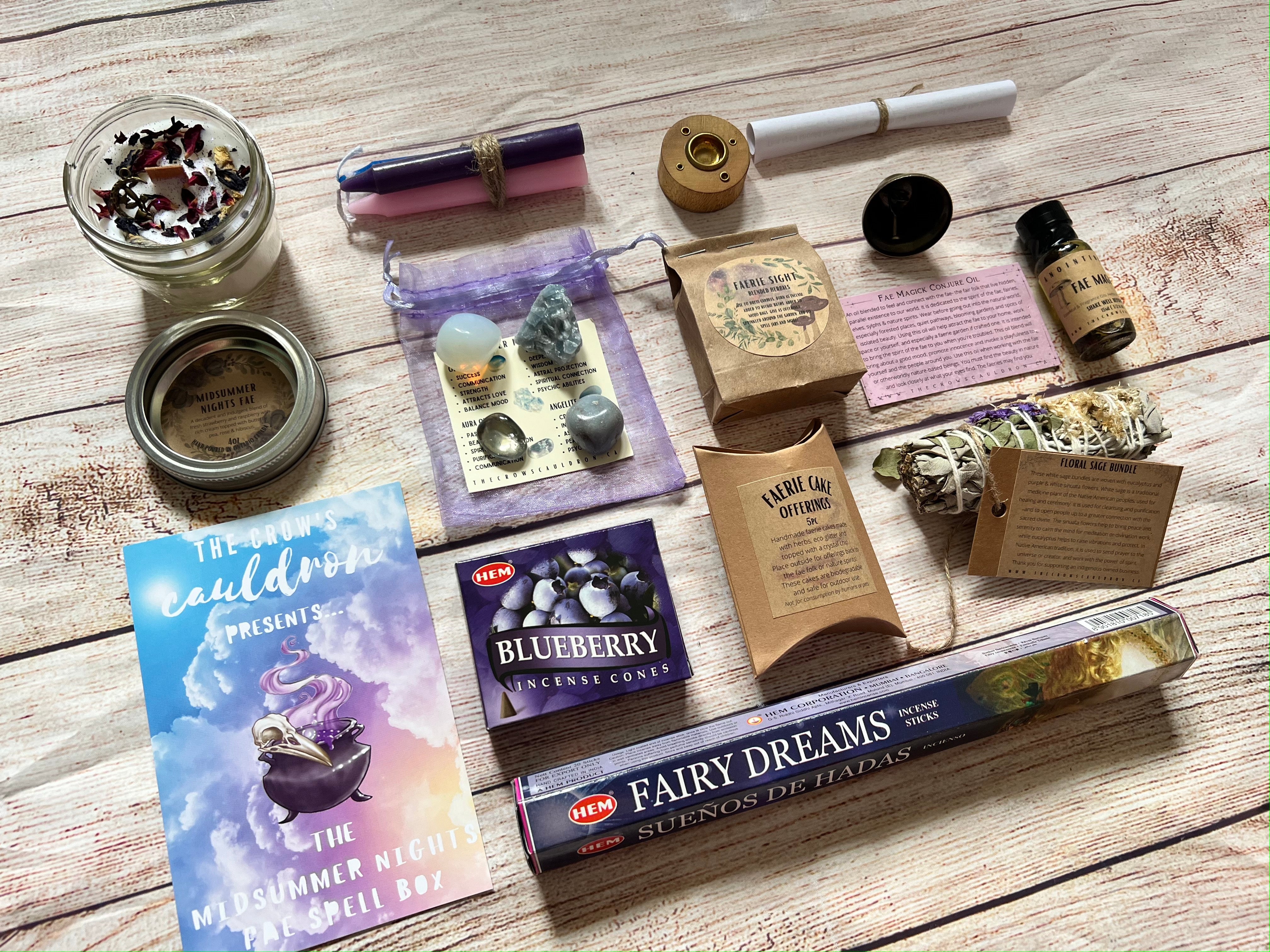 Midsummer Nights Fae Spell Box