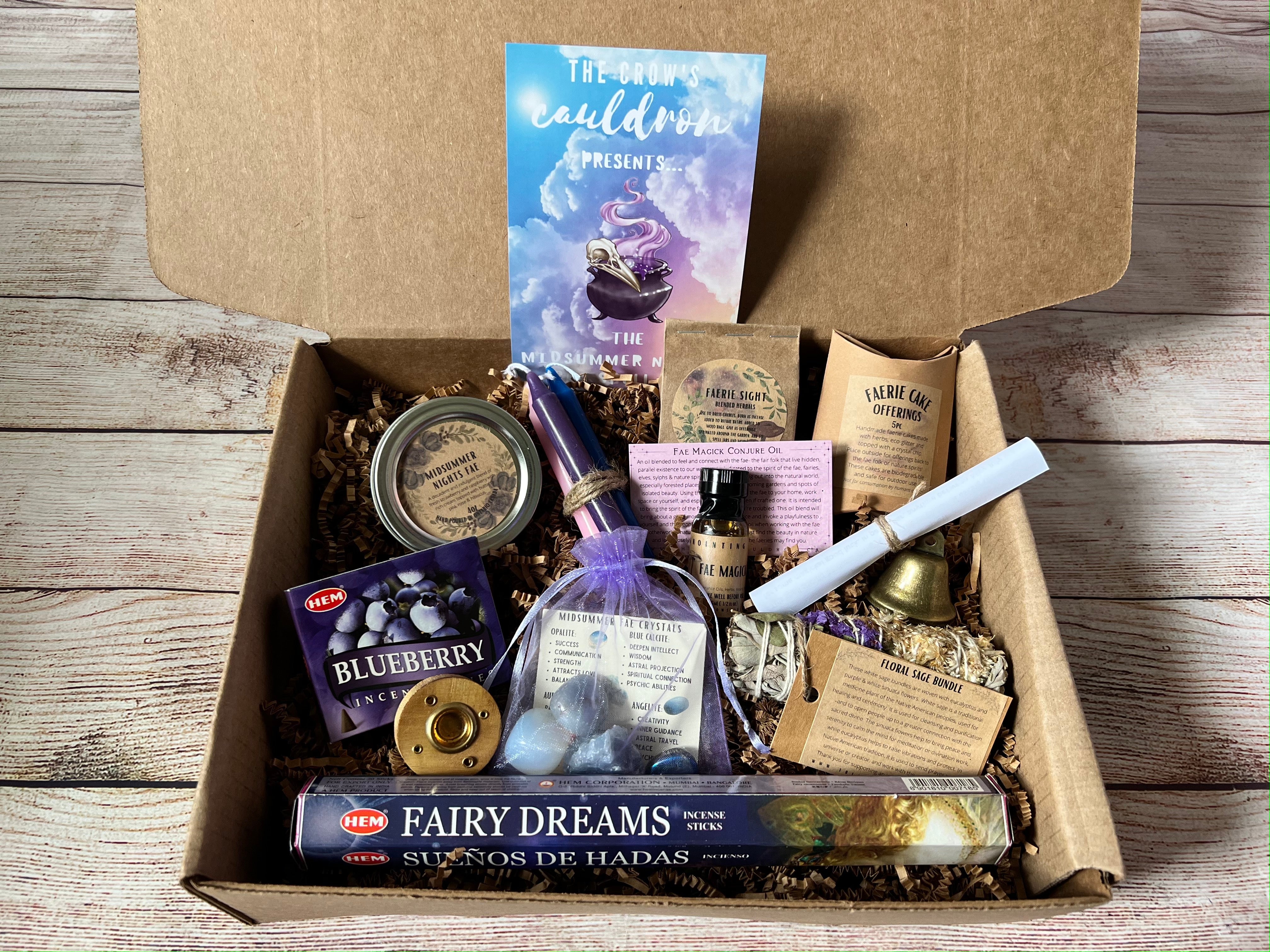 Midsummer Nights Fae Spell Box