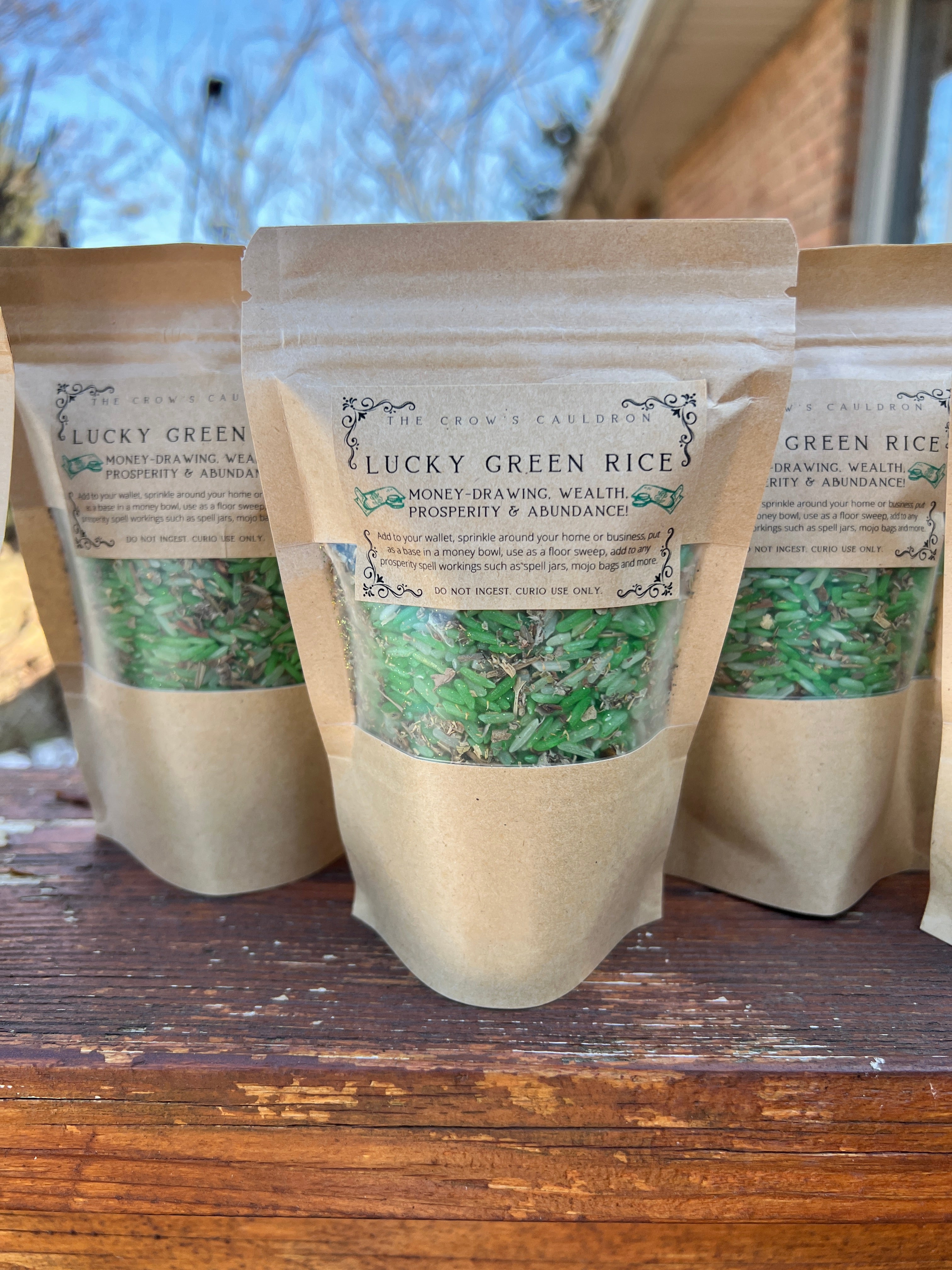 Lucky Green Hoodoo Rice