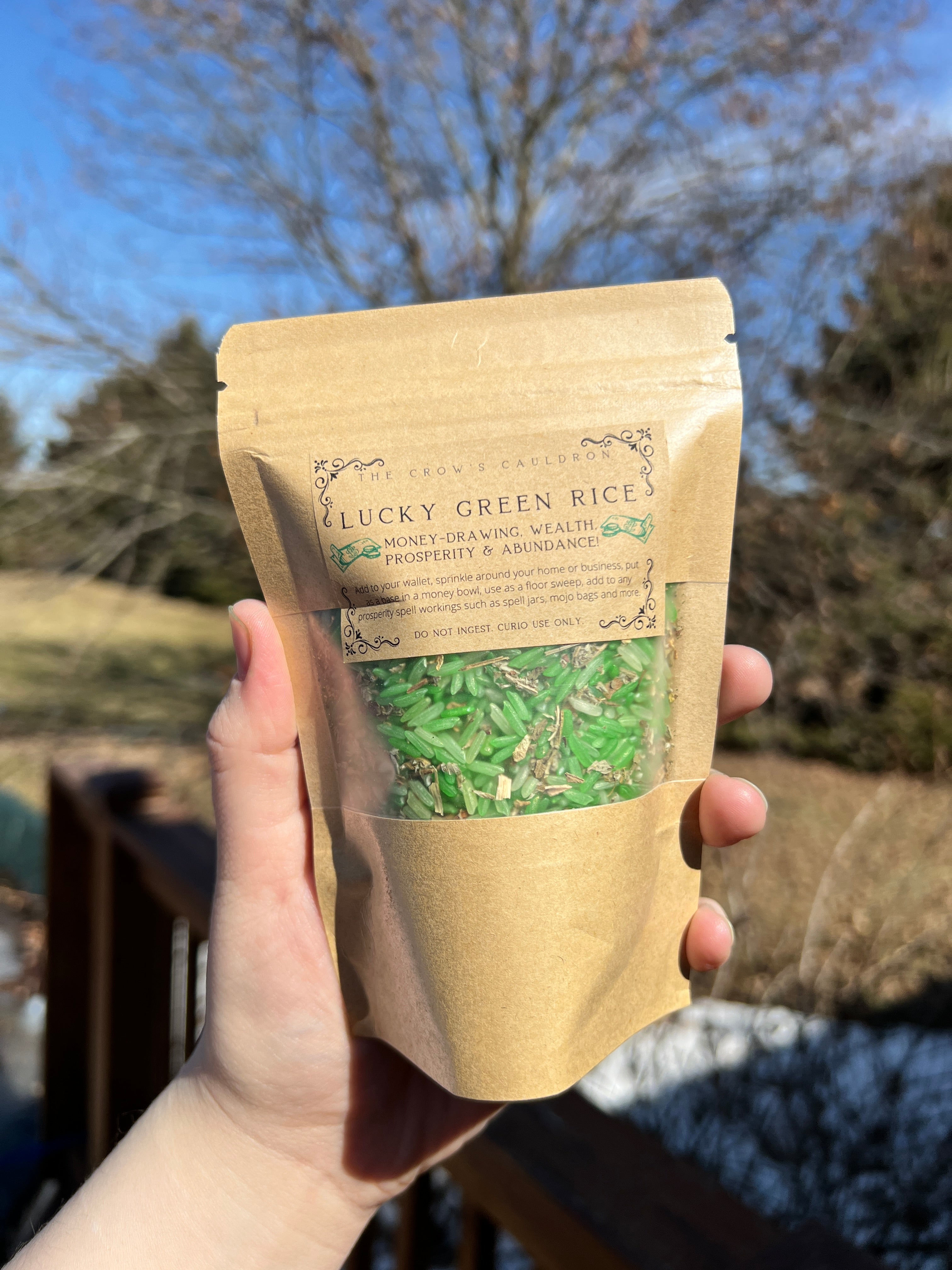 Lucky Green Hoodoo Rice