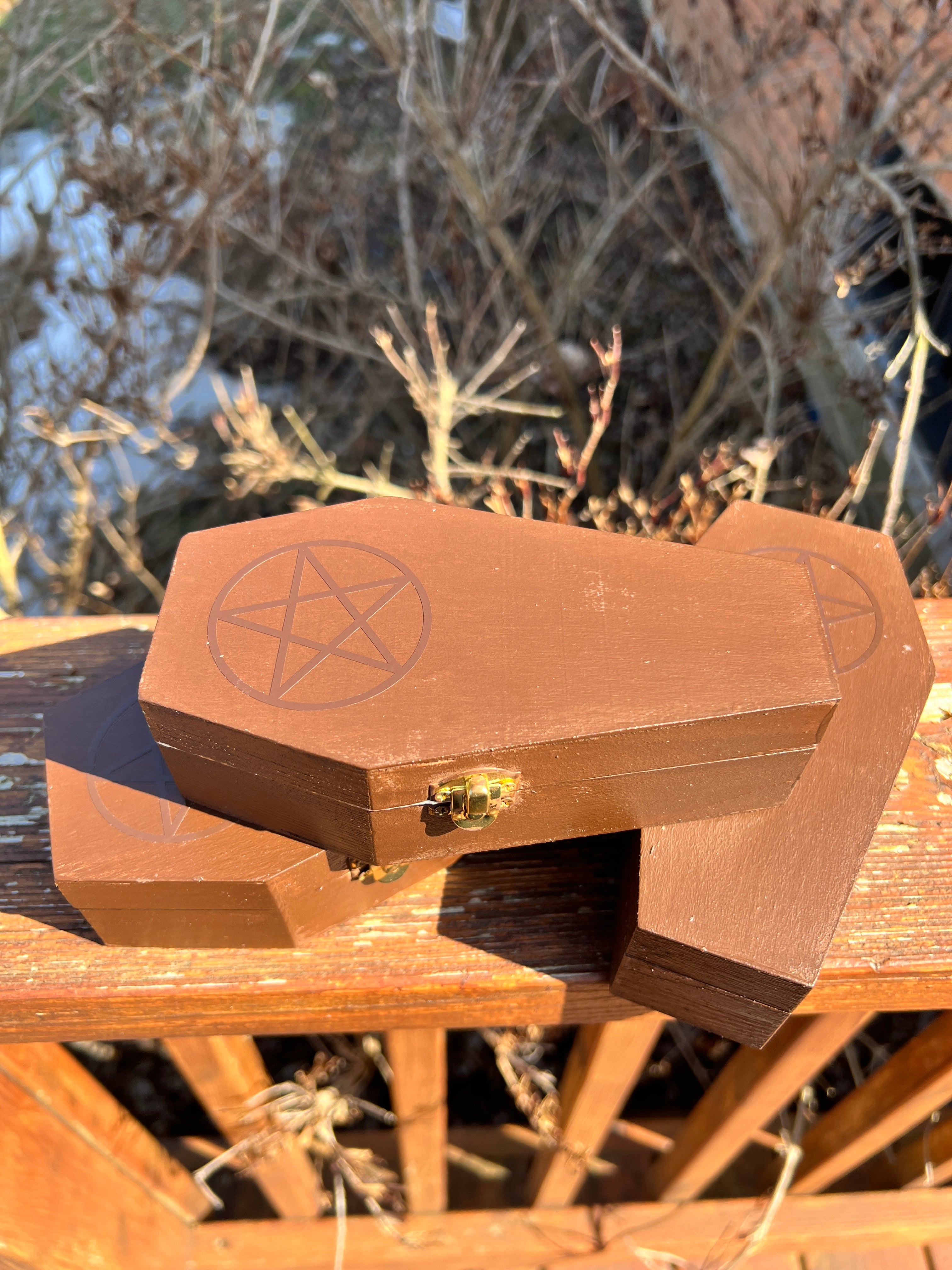 Coffin Travelling Witch Altar XL