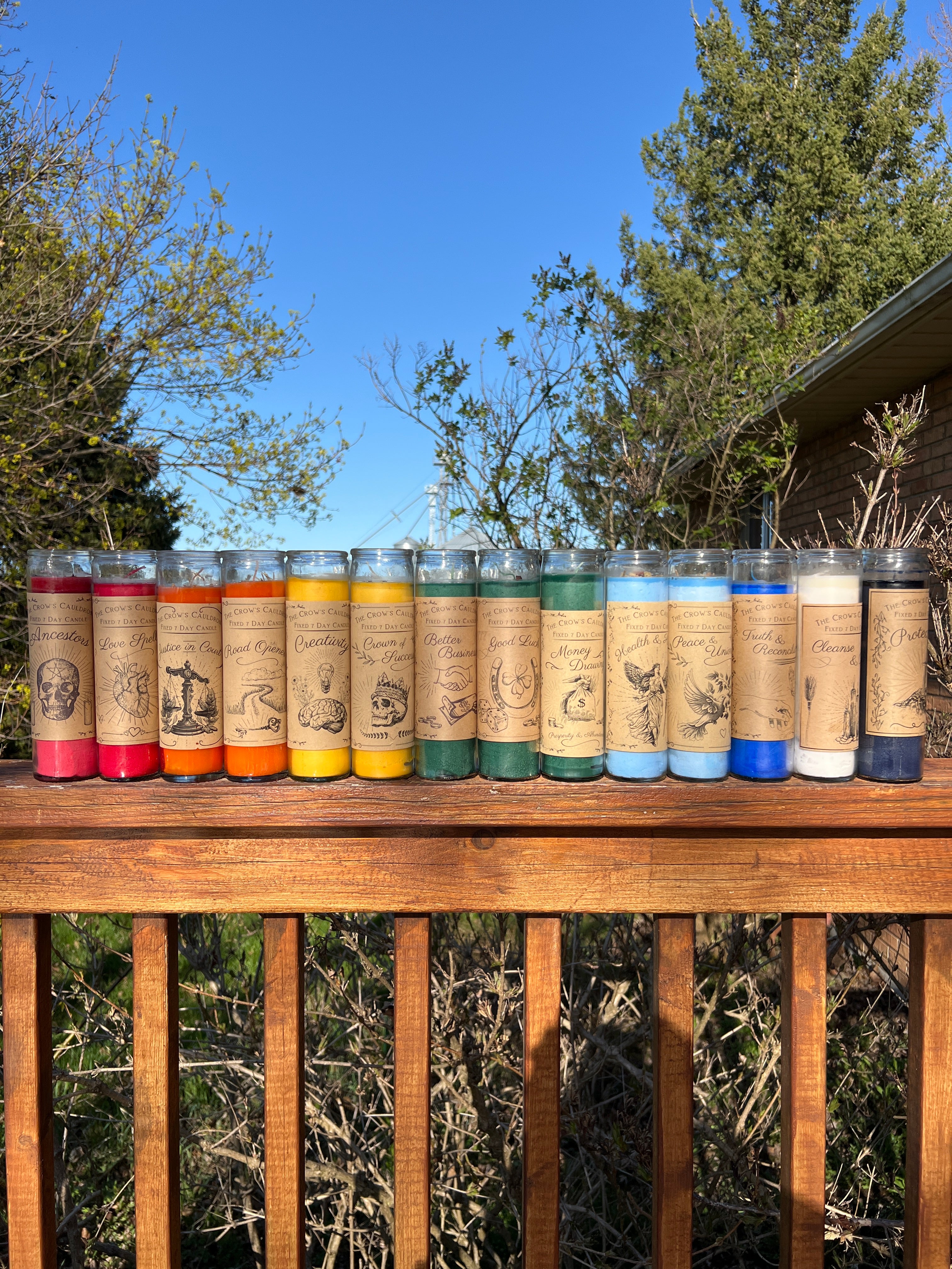 7 Day Fixed Spell Candles