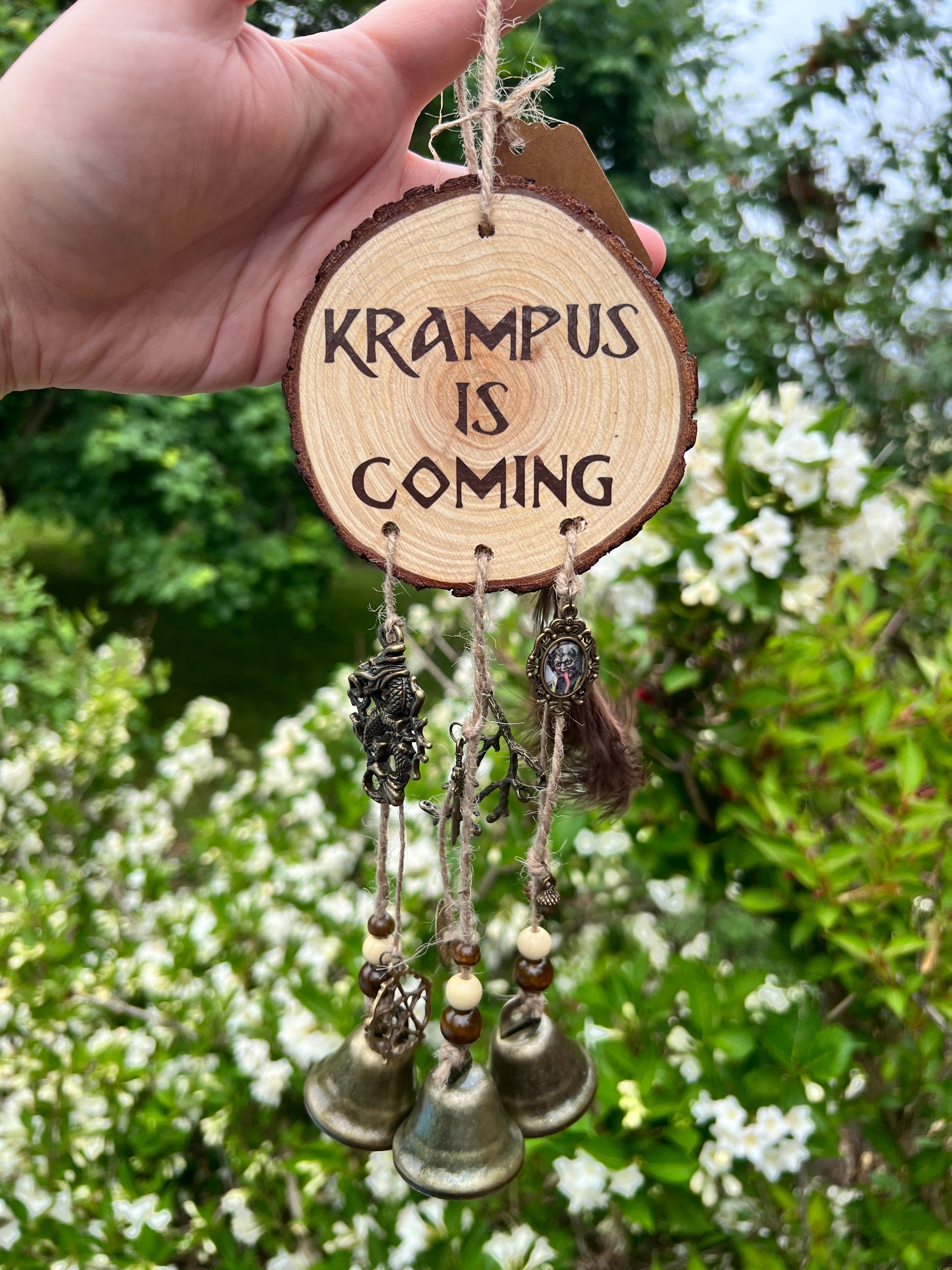 Handmade Witches Bells- Krampus is Coming
