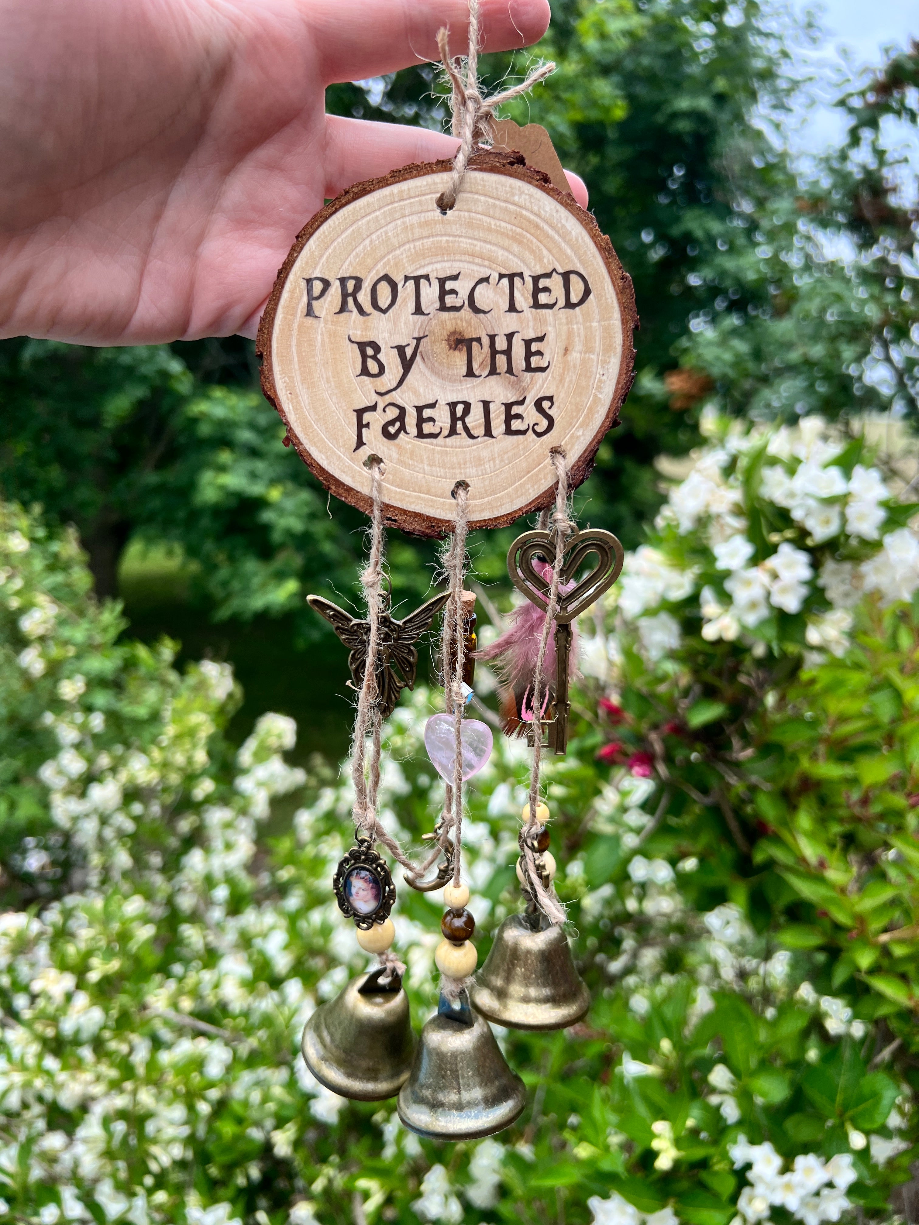 Handmade Witches Bells- Protected by the Faeries