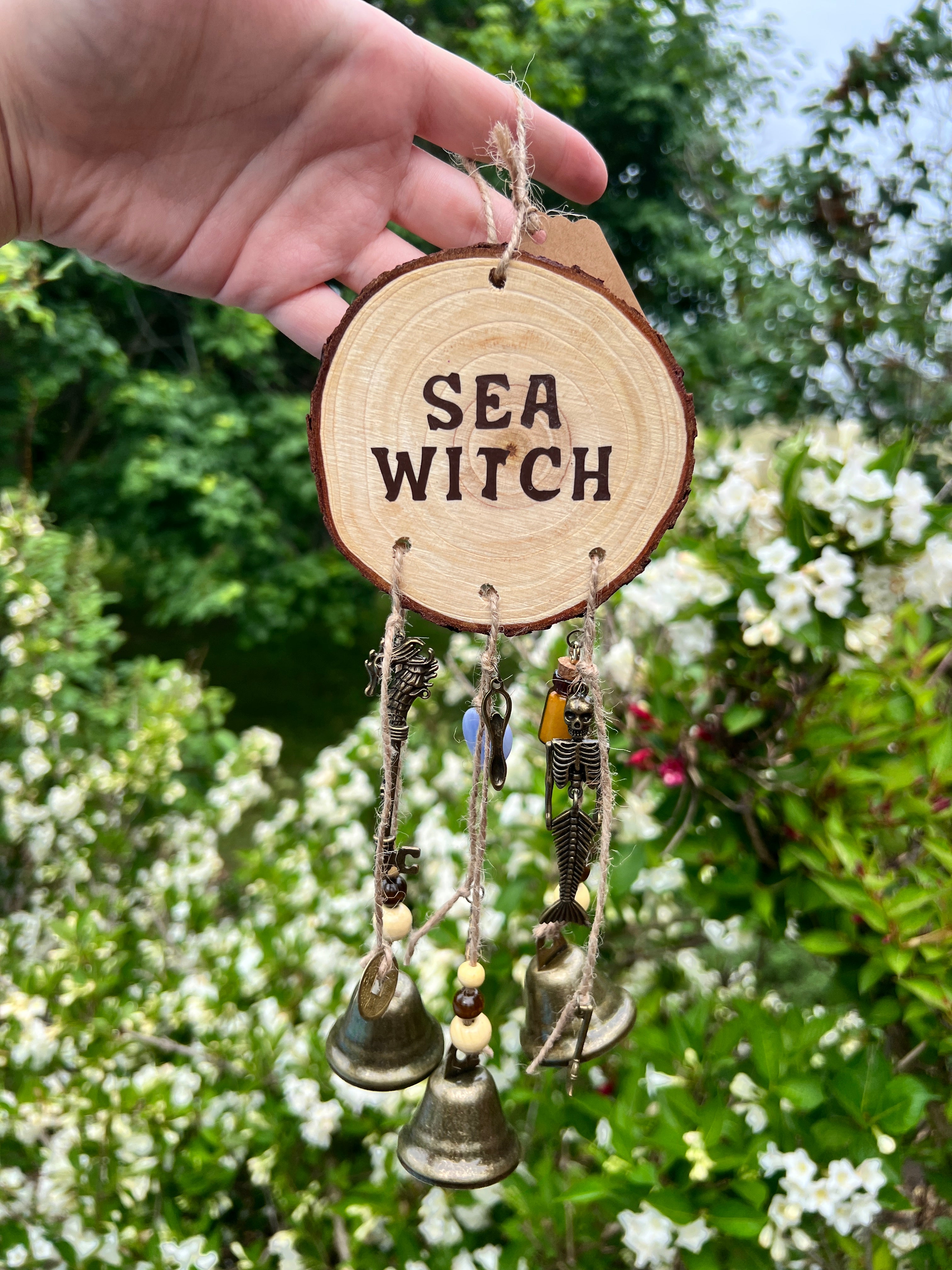 Handmade Witches Bells- Sea Witch