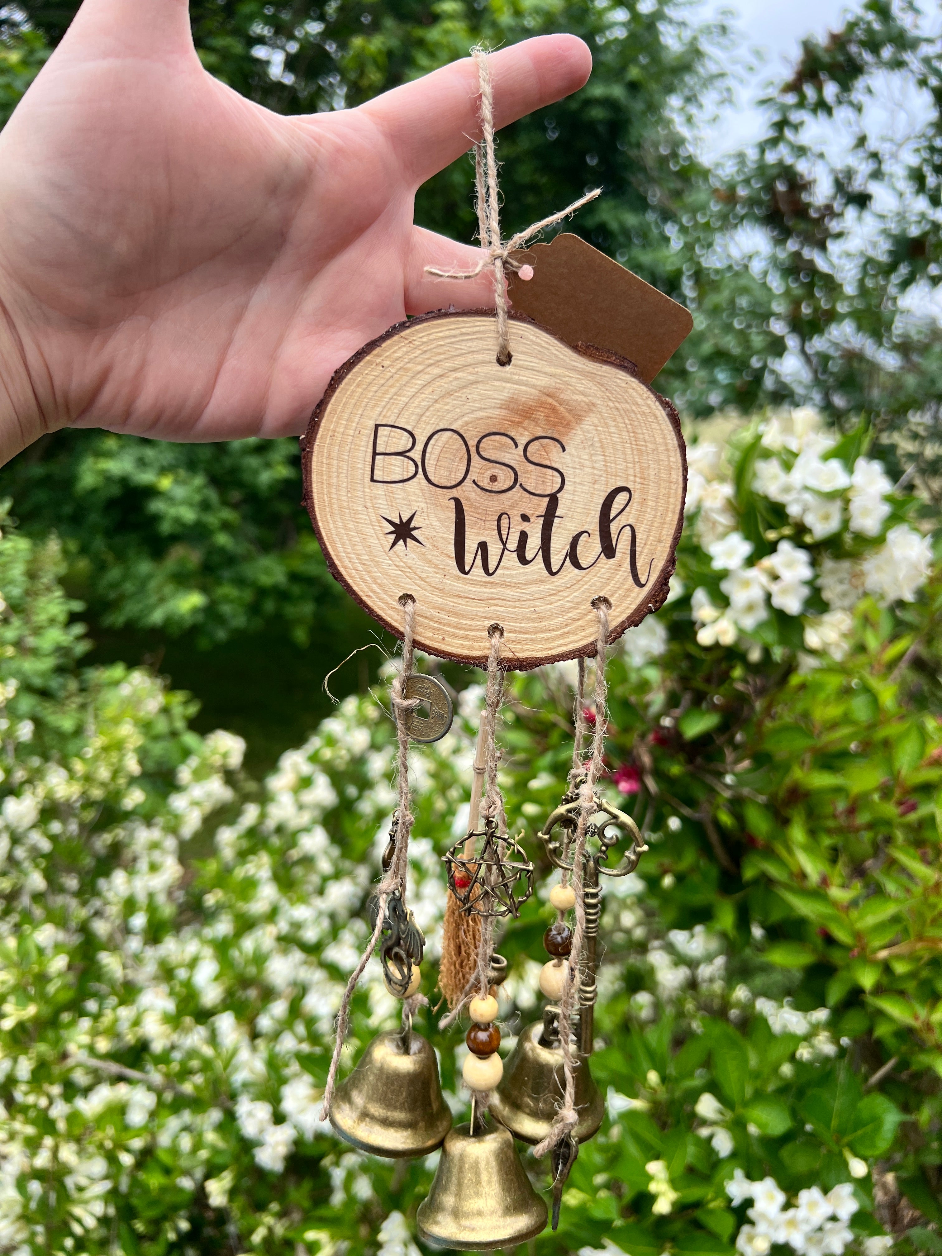 Handmade Witches Bells- Boss Witch