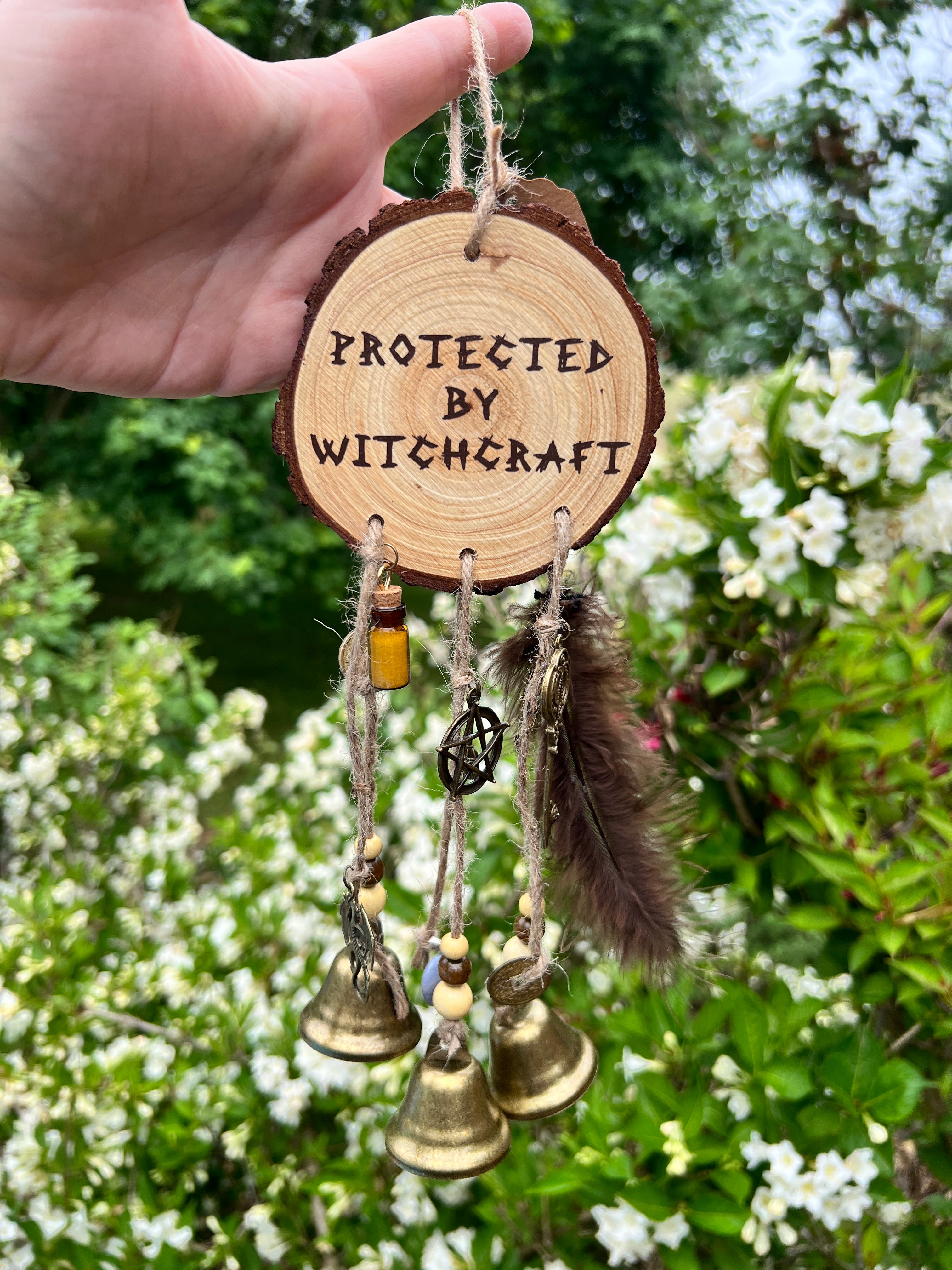 Handmade Witches Bells- Protected by Witchcraft