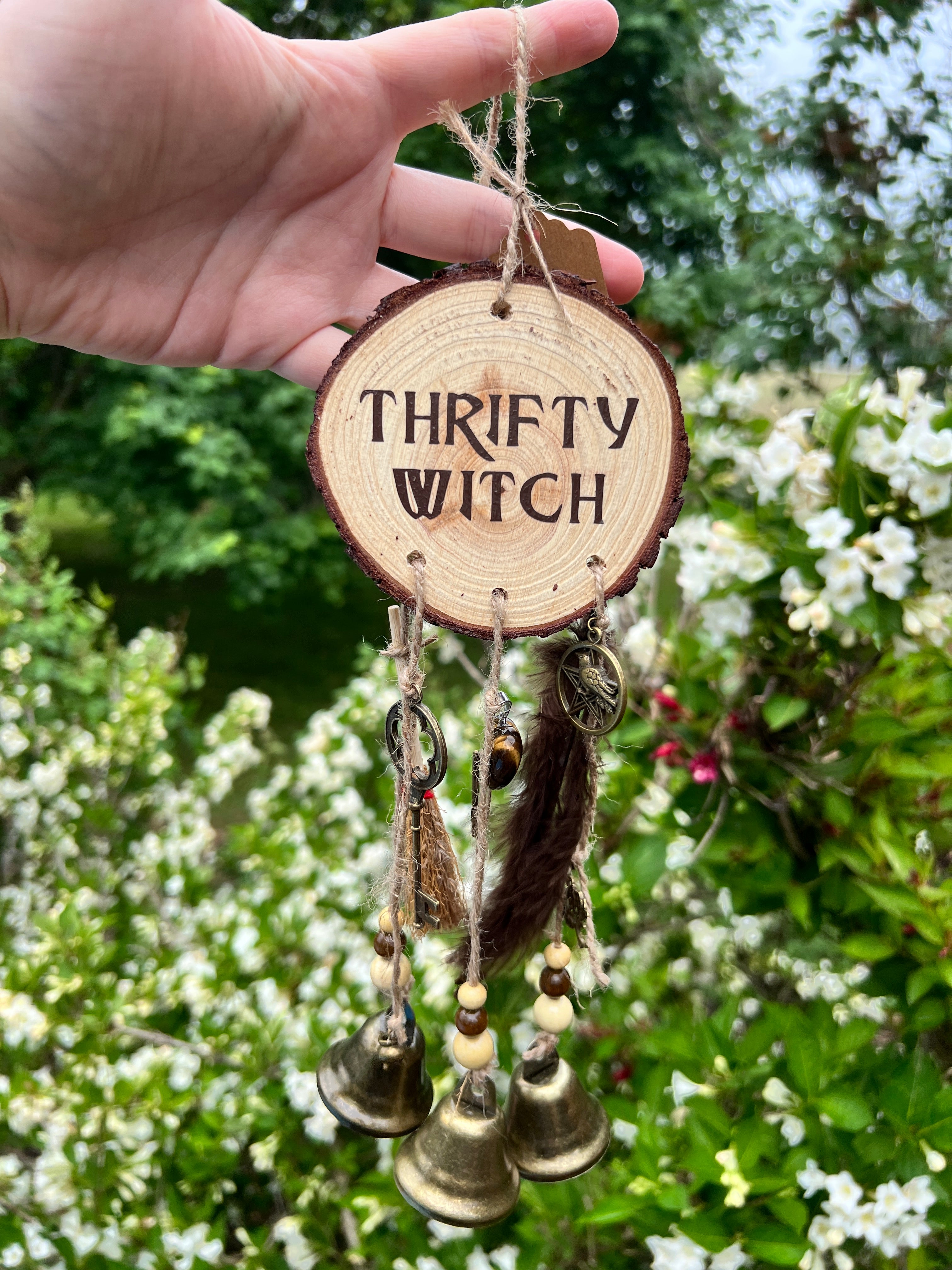 Handmade Witches Bells- Thrifty Witch