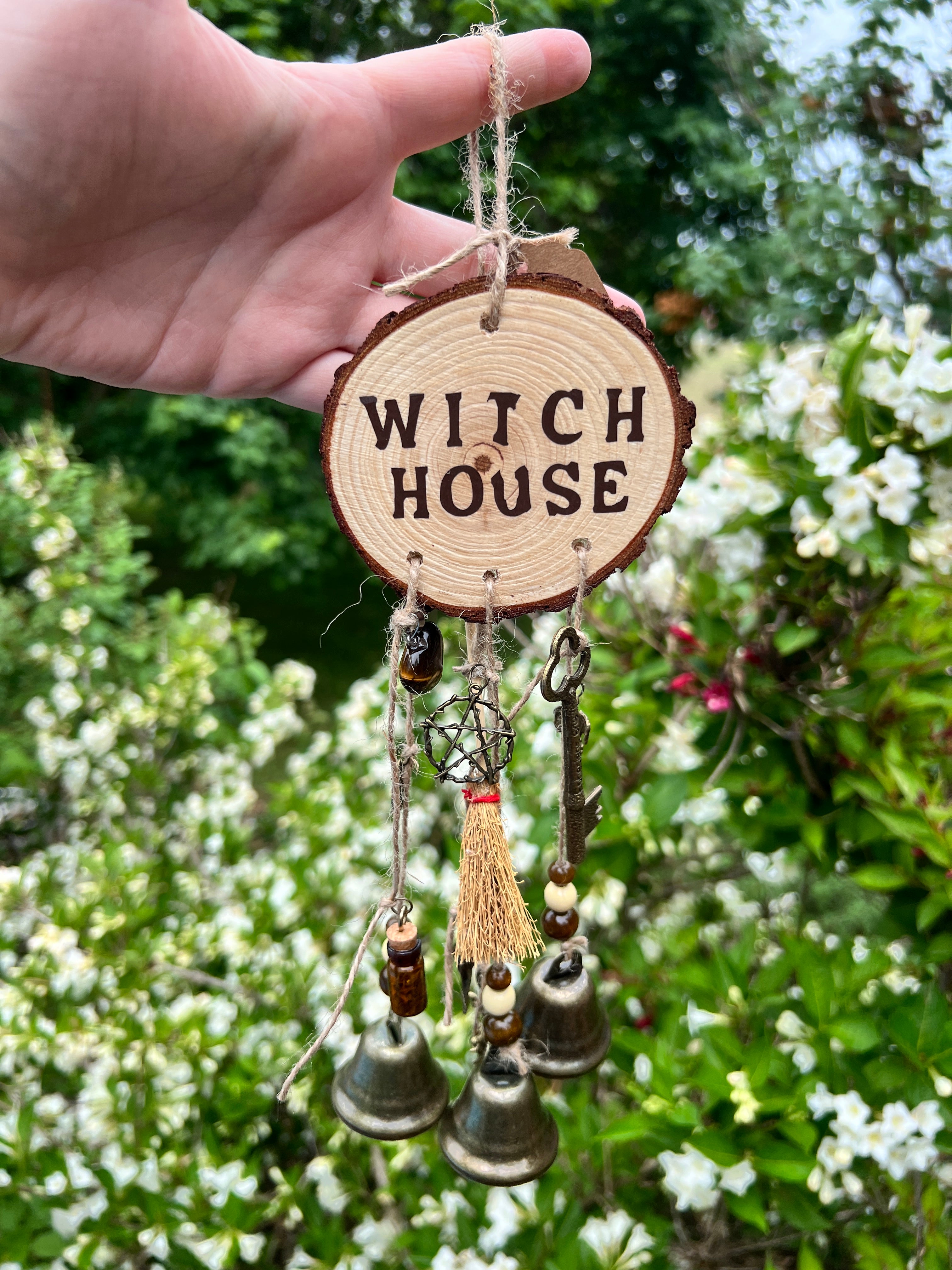 Handmade Witches Bells- Witch House