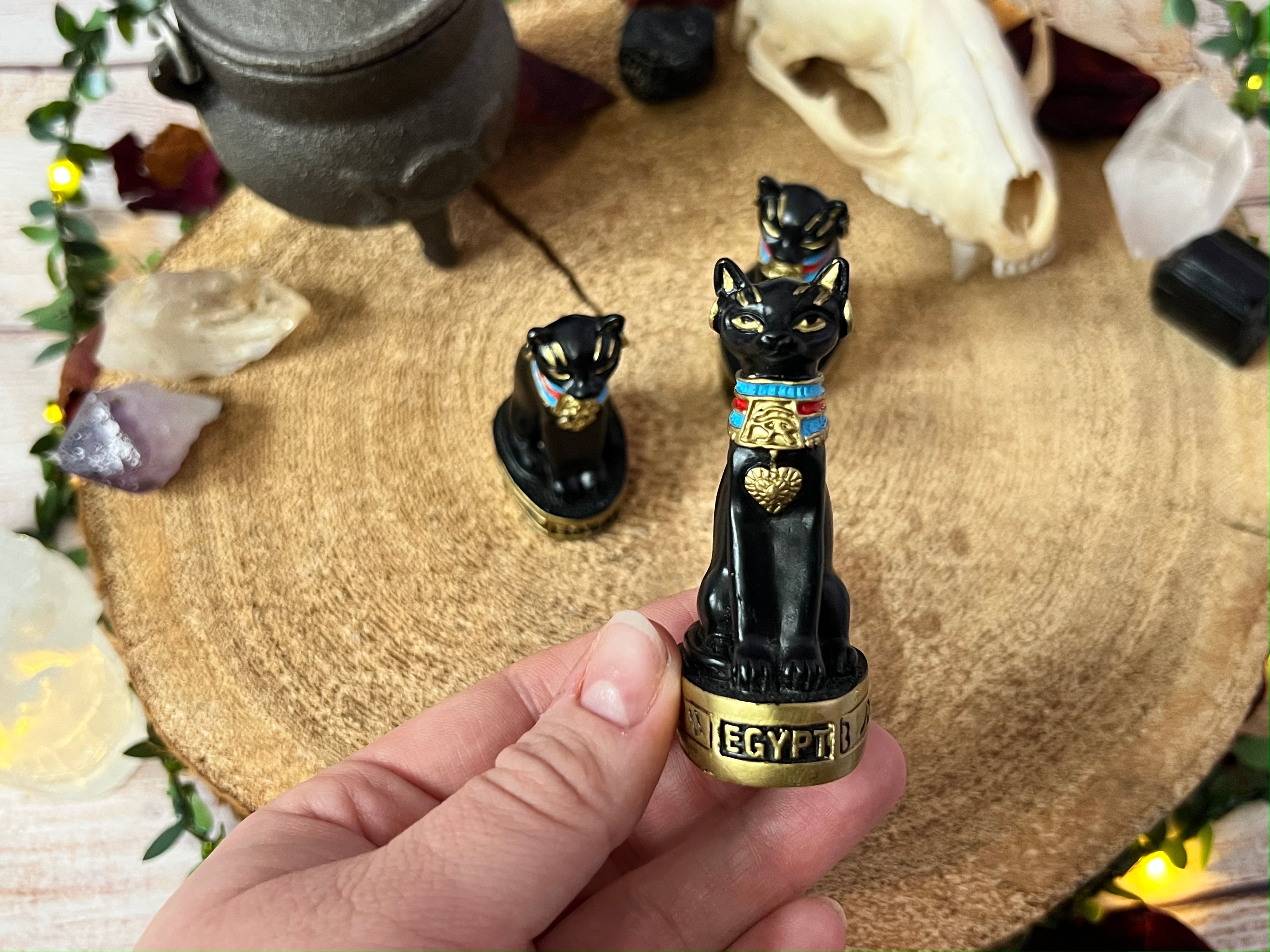 Mini Bastet Statue